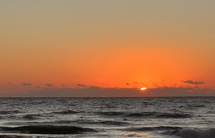 Florida Sunset, October 2024, photo credit: John DiPalo
